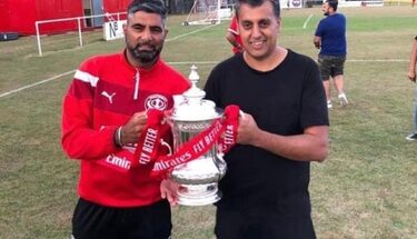 First ever match in the Emirates FA Cup